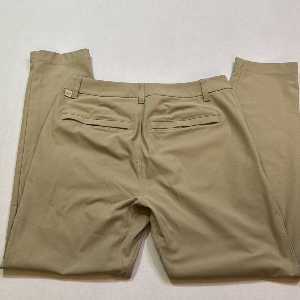 Lululemon Men’s ABC Trouser Pant slim Fit in khaki size 29/28 - Picture 3 of 5
